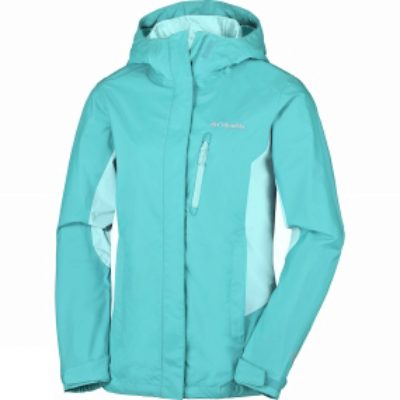 Columbia Women's Pouring Adventure Jacket Miami / Ocean Water Columbia Women's Pouring Adventure Jacket Miami / Ocean Water